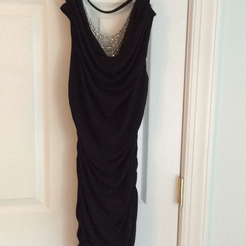 BCX Black Party Dress. Lined. Small - Picture 1 of 4
